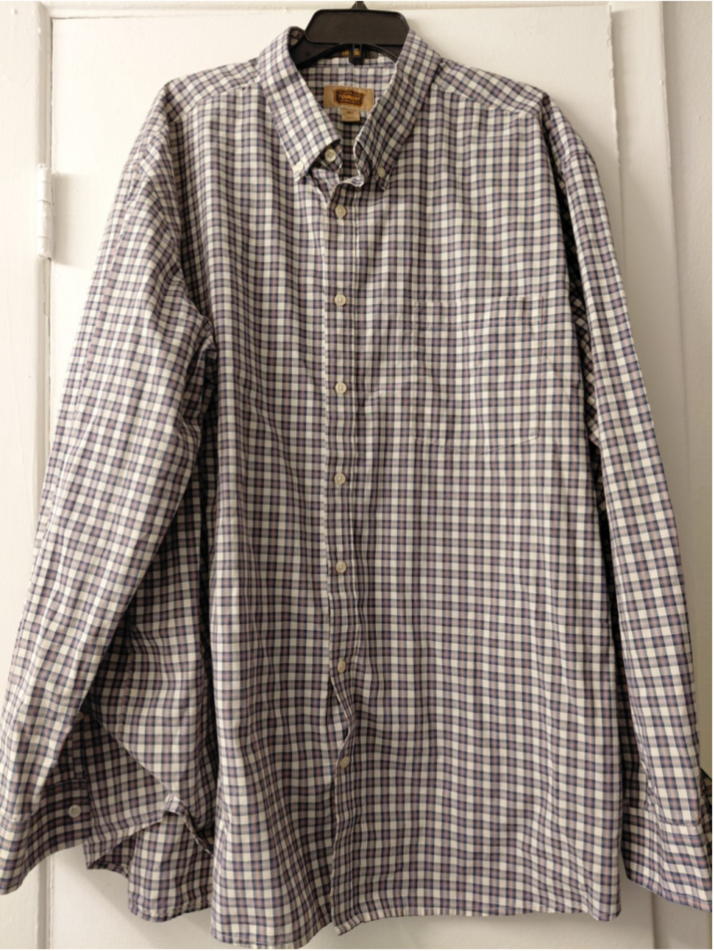 Foundry Men's 3XLT Big & Tall Dress Shirt Long Sleeve Easy Care Button Up